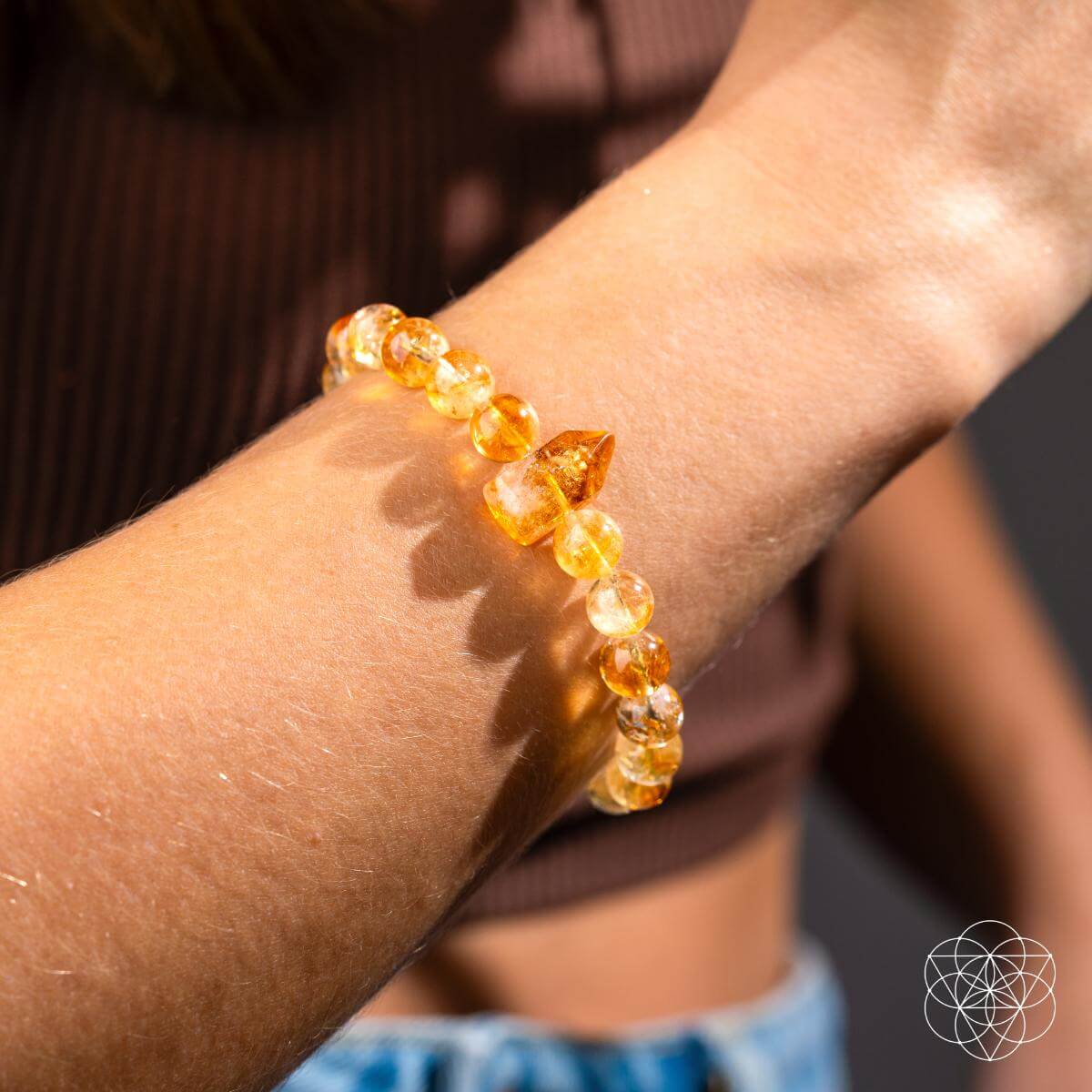 CI582 Citrine Point Armband