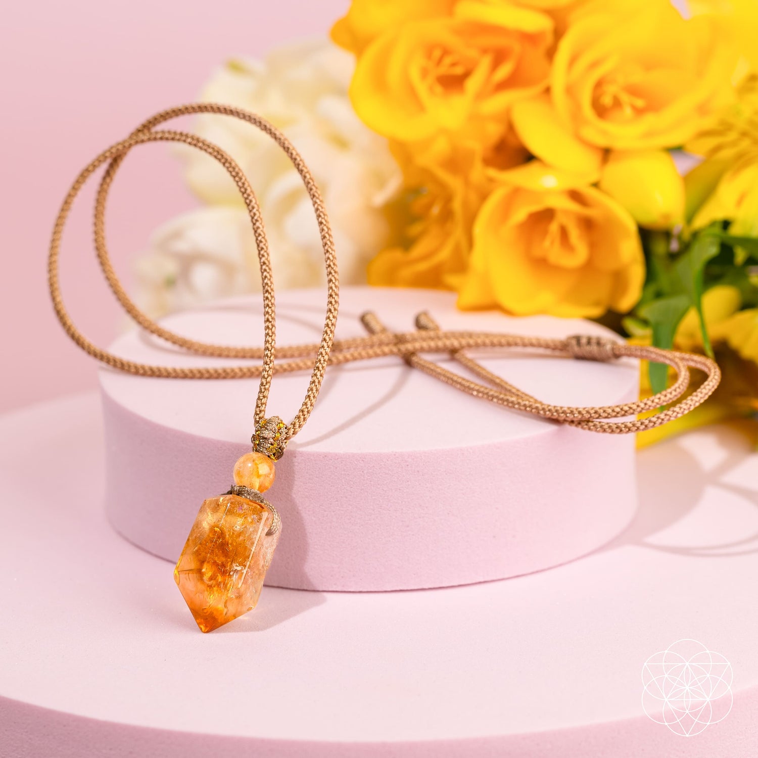 Pendentif citrine