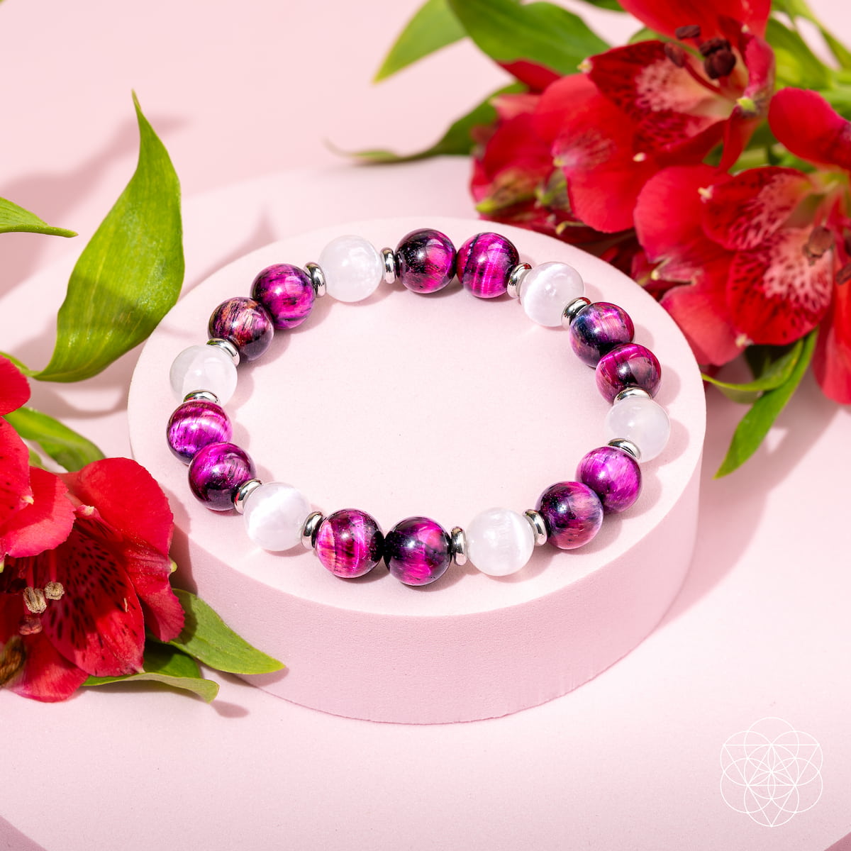 all dressed uptown purple paparazzi Celtic Marble Bracelet