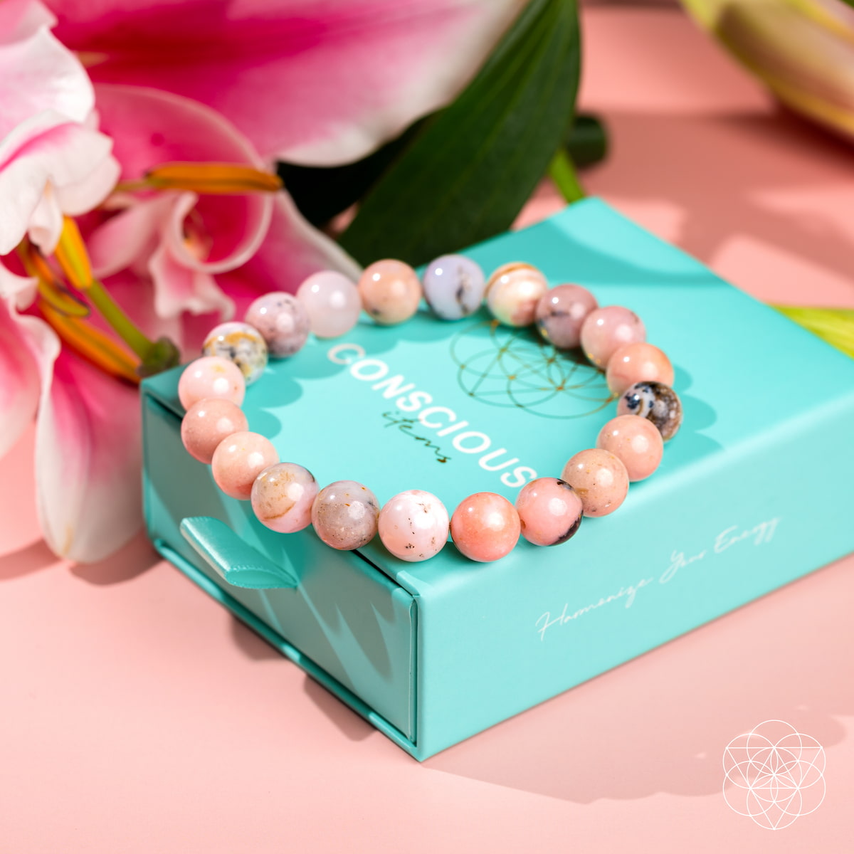 Repair My Heart - The Peruvian Pink Opal Bracelet – Conscious Items
