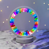 Thumbnail for Infinite Rainbow - Clear Quartz Aura Lamp of Hope