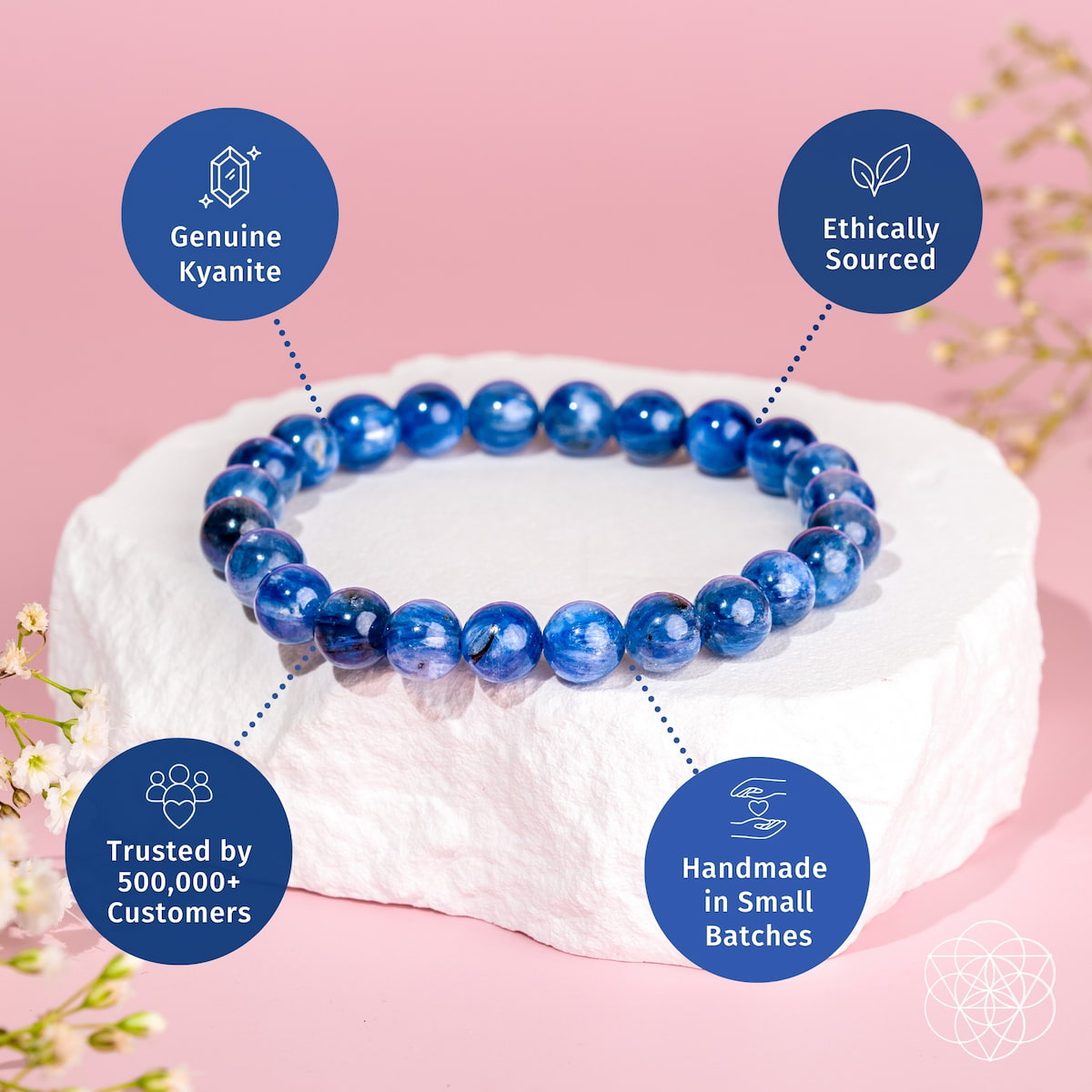 CI601 Kyanit -Armband