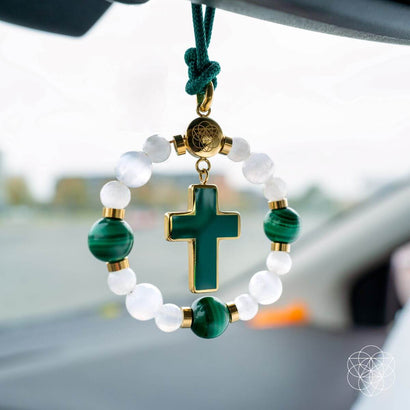 Mindful Journey - Cross Charm Tassel of Safe Travels