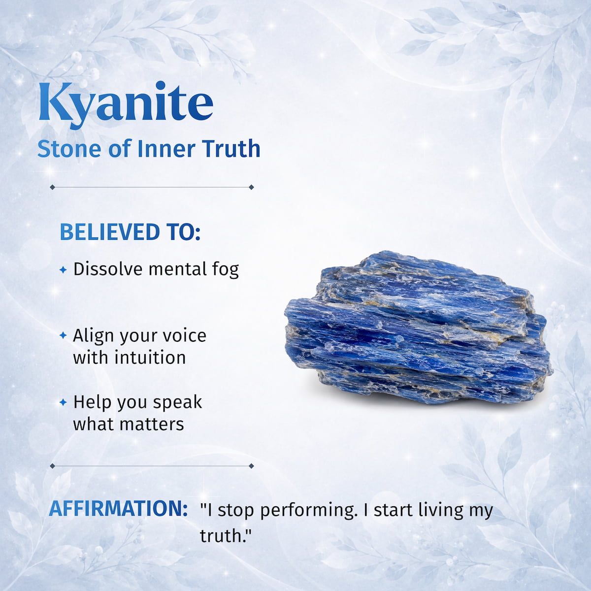 CI601 Kyanit -Armband