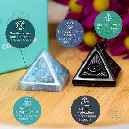 All Seeing Eye - Pyramid of Ancient Wisdom - Conscious Items