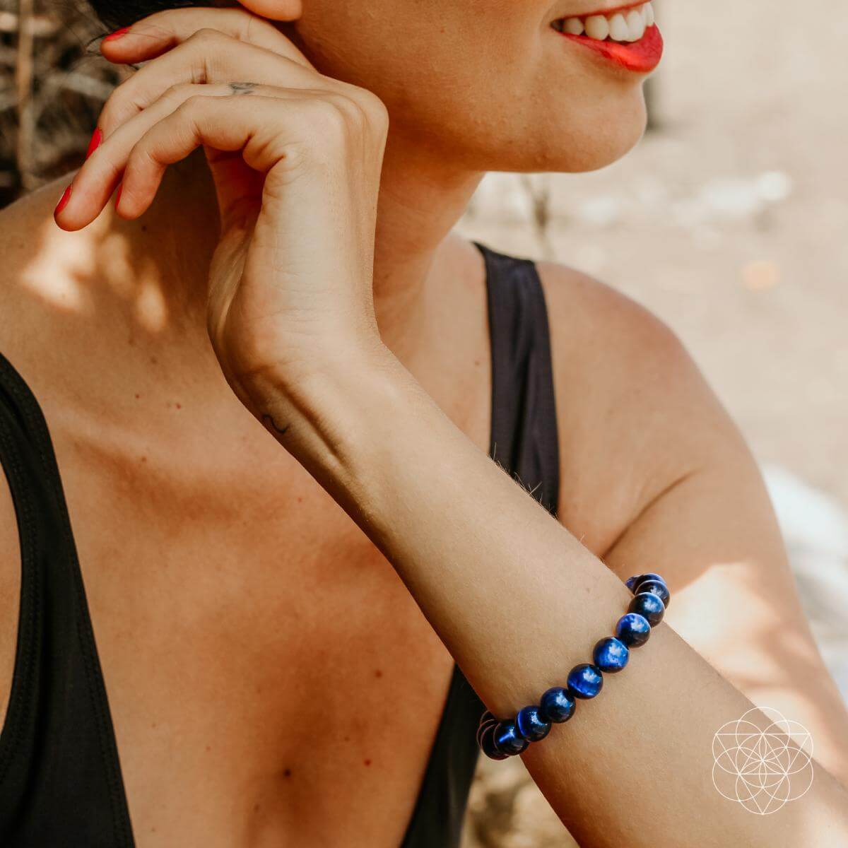 Blue Tiger’s Eye Bracelet - Conscious Items