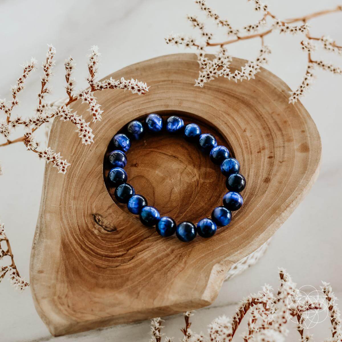 Blue Tiger’s Eye Bracelet - Conscious Items
