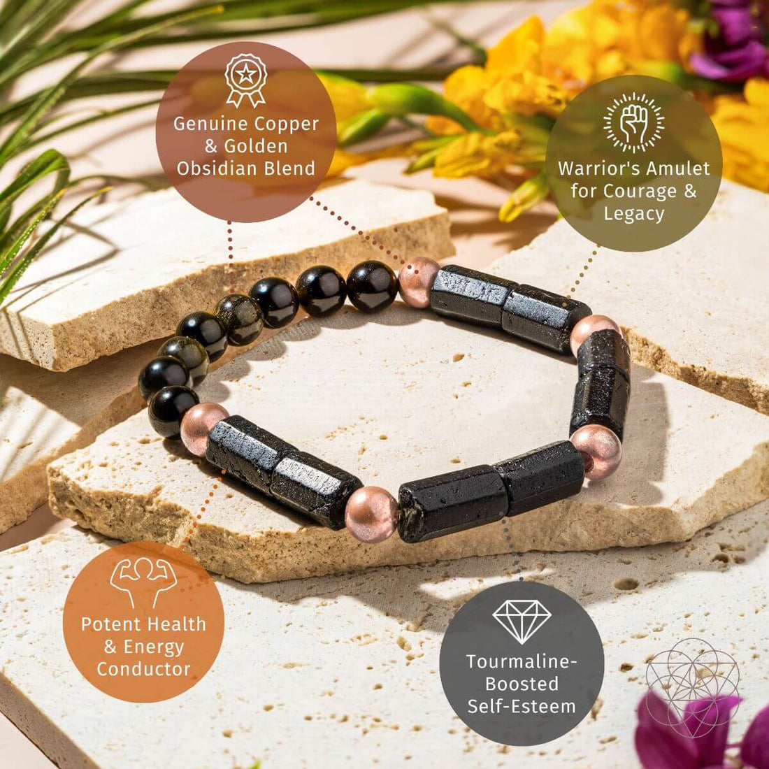 Born to Thrive - Copper Bracelet of Power - Conscious Items