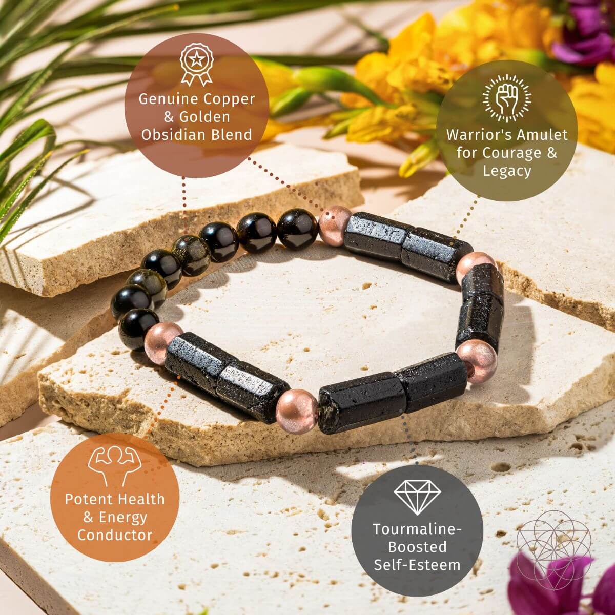 Born to Thrive - Copper Bracelet of Power - Conscious Items