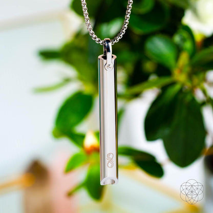BREATHE. and Cycle Breaker - Mindfulness Breathing Necklaces - Conscious Items