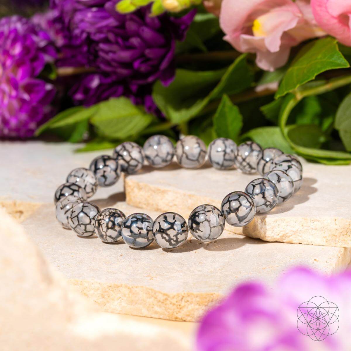 Calm in the Chaos - River Agate Bracelet - Conscious Items