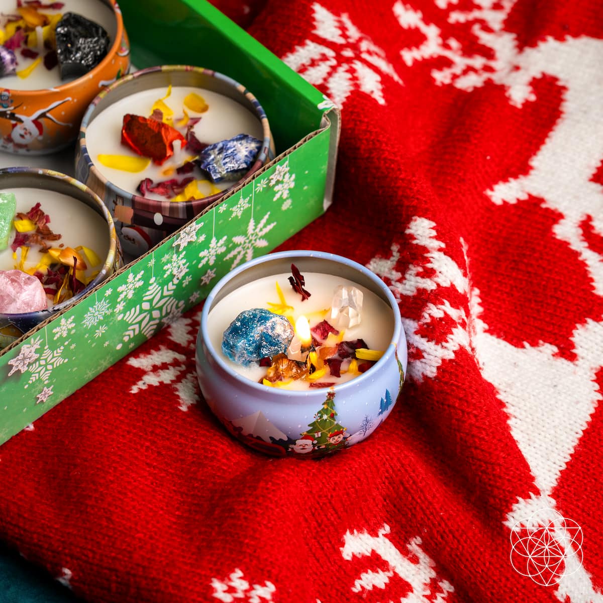 Christmas Candle Set: Stress Less, Cheer More - Conscious Items