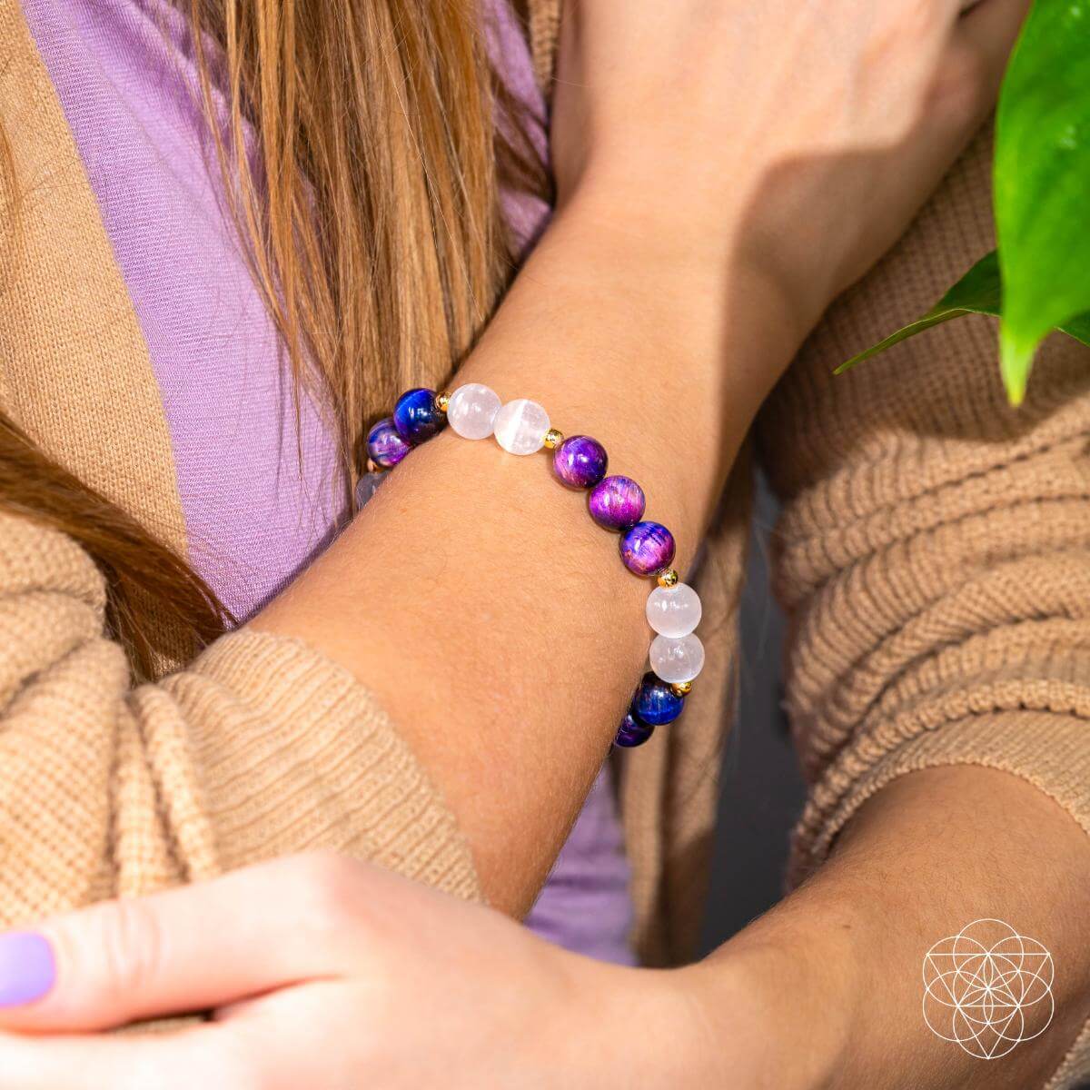Cosmic Energy Amplifier - Galaxy Tiger’s Eye Bracelet - Conscious Items