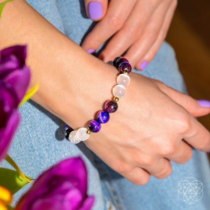 Cosmic Energy Amplifier - Galaxy Tiger’s Eye Bracelet - Conscious Items
