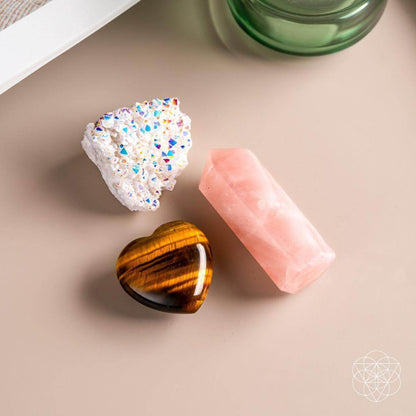 Crystal Fridge Magnets - Trio of Protection &amp; Comfort - Conscious Items