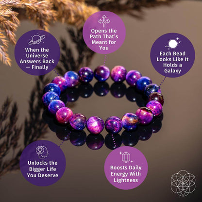 Destiny Activator - All - Galaxy Tiger’s Eye Bracelet - Conscious Items