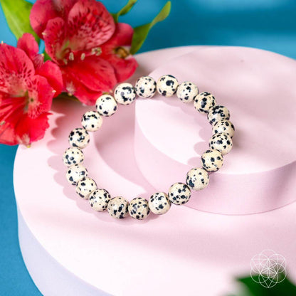 Emotional Detox - Dalmatian Jasper Bracelet - Conscious Items