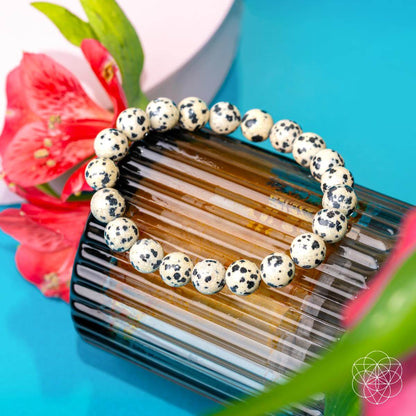 Emotional Reset - Dalmatian Jasper Bracelet - Conscious Items