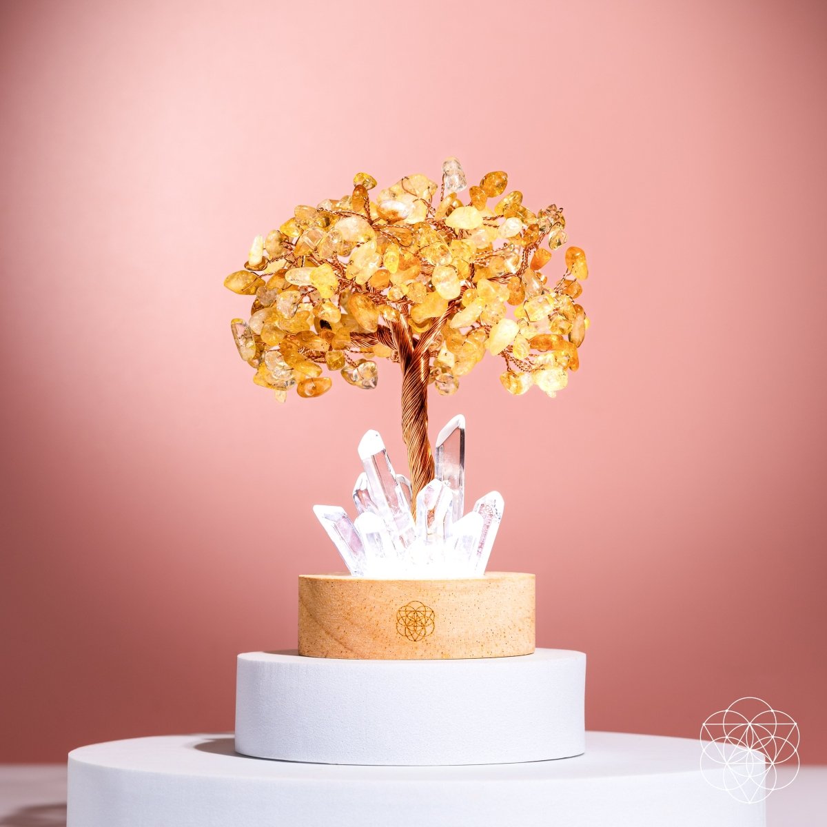 Golden Lamp of Wealth - Citrine Tree - Conscious Items