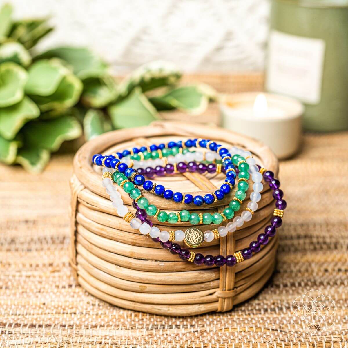 Good Karma Bracelet Set of Luck &amp; Success Pack of 4 - Conscious Items