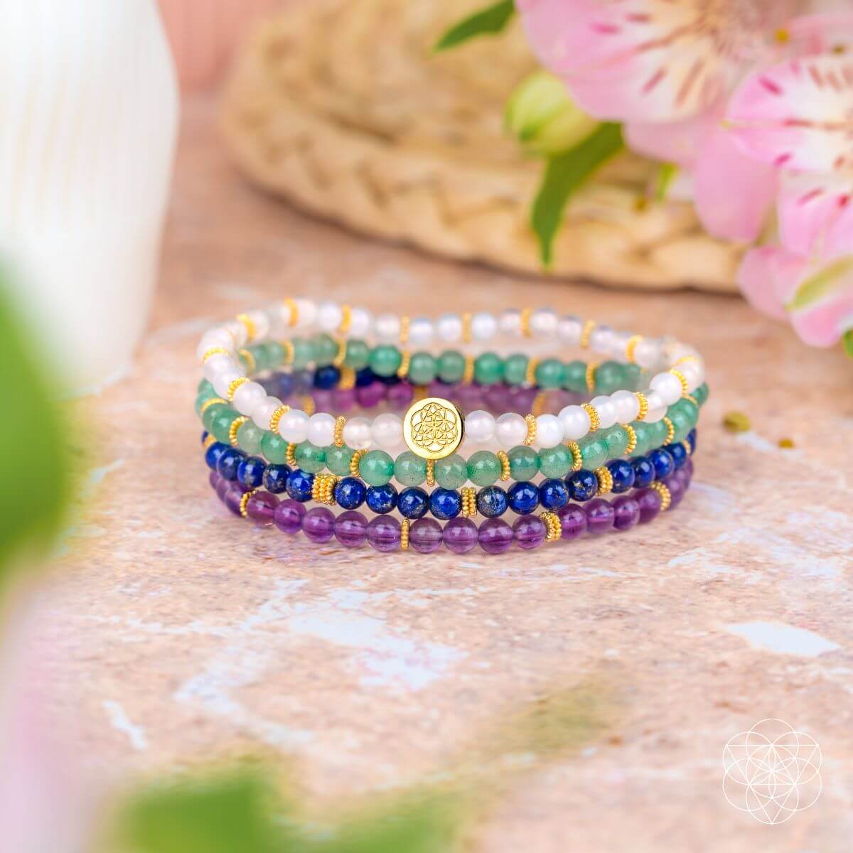 Good Karma Bracelet Set of Luck &amp; Success Pack of 4 - Conscious Items