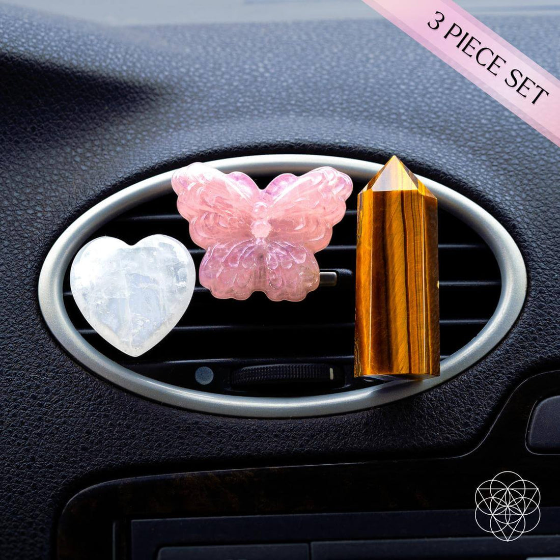 Healing Butterfly – Crystal Car Kit of Safety - Conscious Items