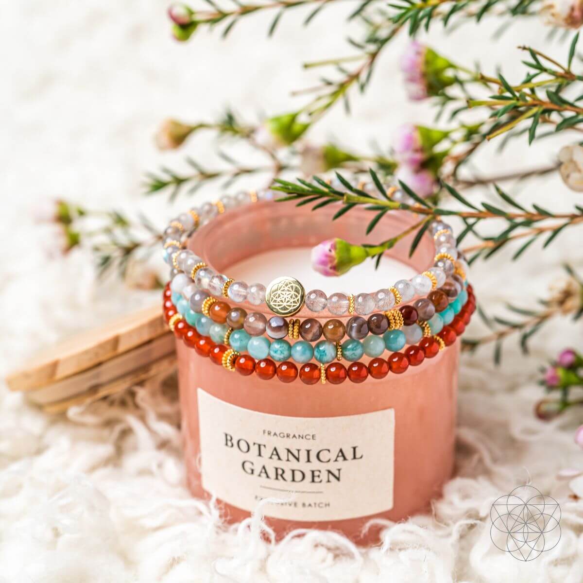 I Am Healthy: Mind, Body &amp; Spirit Restoration Bracelet Pack of 4 - Conscious Items
