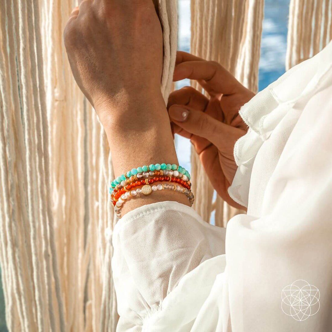 I Am Healthy: Mind, Body &amp; Spirit Restoration Bracelet Pack of 4 - Conscious Items
