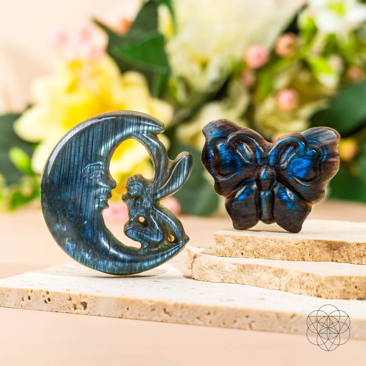 I Am Reborn - Labradorite Carving of Transformation - Conscious Items