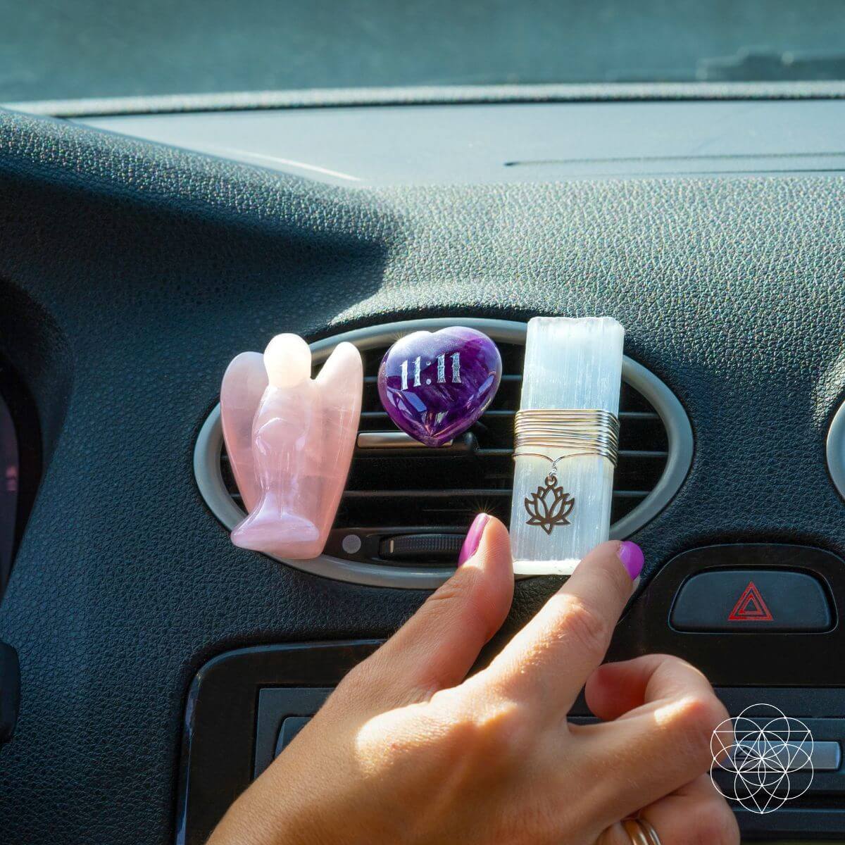 I Am Very Lucky - 11:11 Blessed Car Crystal Kit - Conscious Items