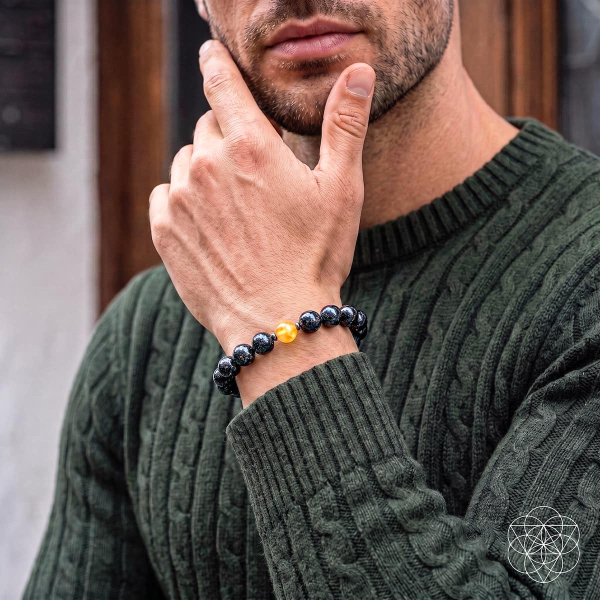 The Arfvedsonite Deep Healing Bracelet