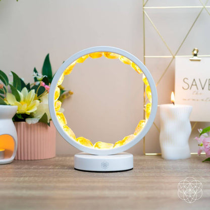 Infinite Abundance: Citrine Lamp of Manifestation - Conscious Items