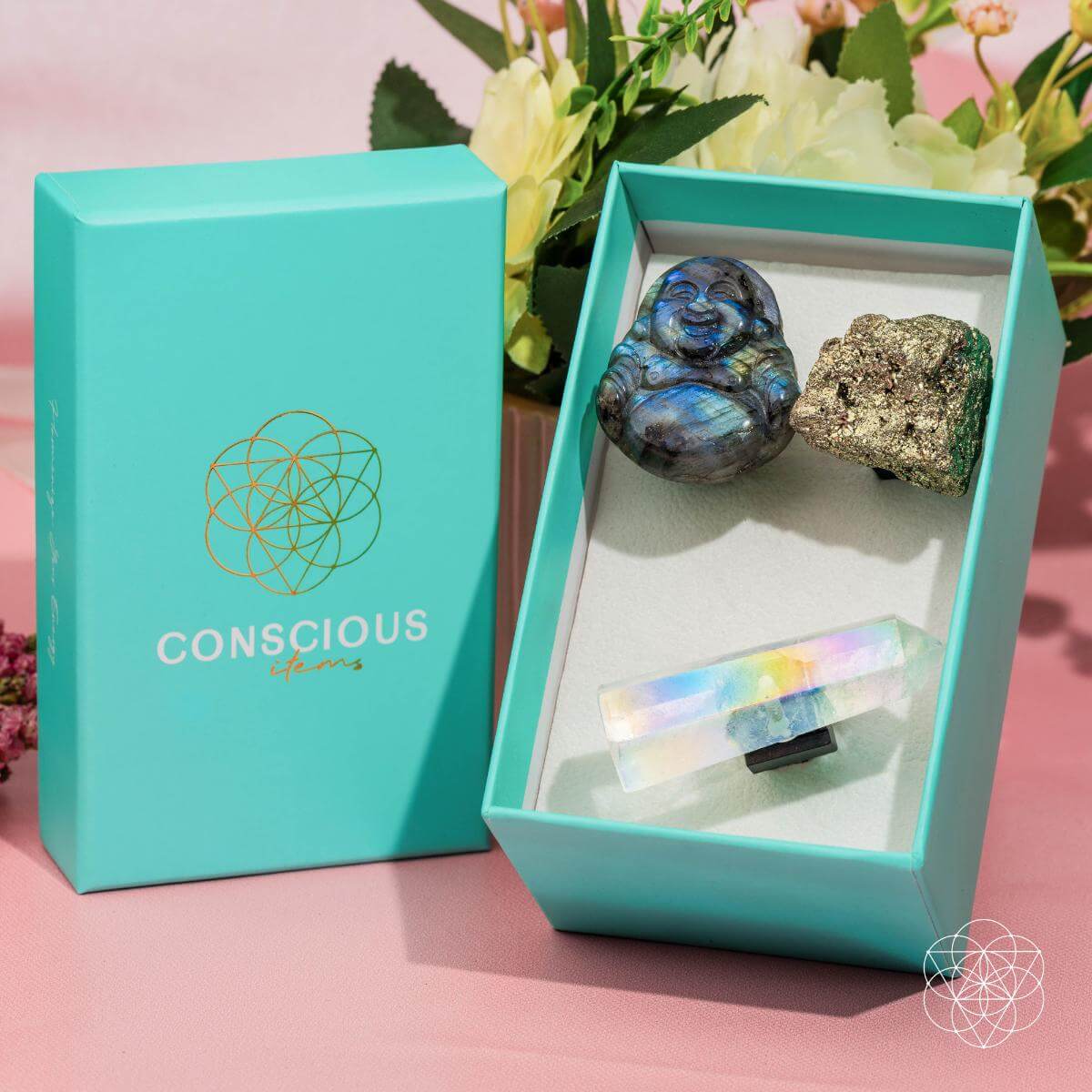Joyous Traveler - Floating Crystal Car Kit - Conscious Items