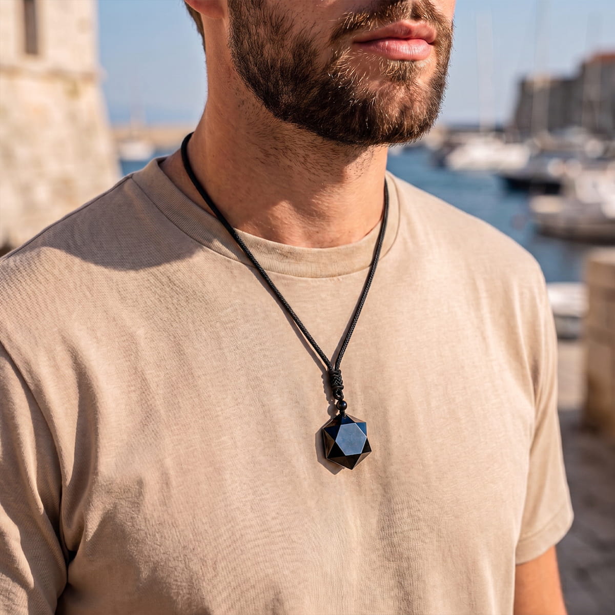 Premium Black Obsidian Talisman