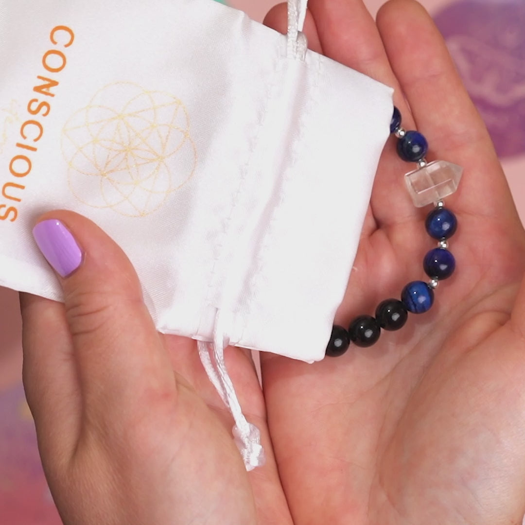 Le bracelet de filtre de négativité