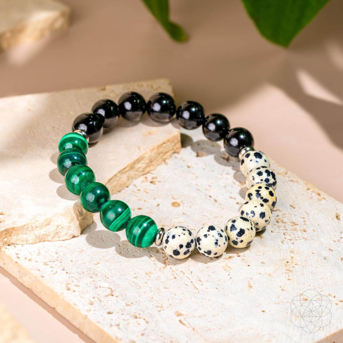 Soul Reset: Dalmatian Jasper Bracelet of Healing - Conscious Items