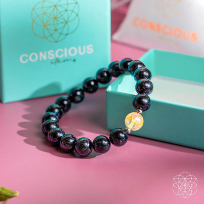 The Arfvedsonite Deep Healing Bracelet - Conscious Items