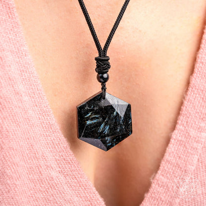 The Arfvedsonite Deep Healing Pendant - Conscious Items