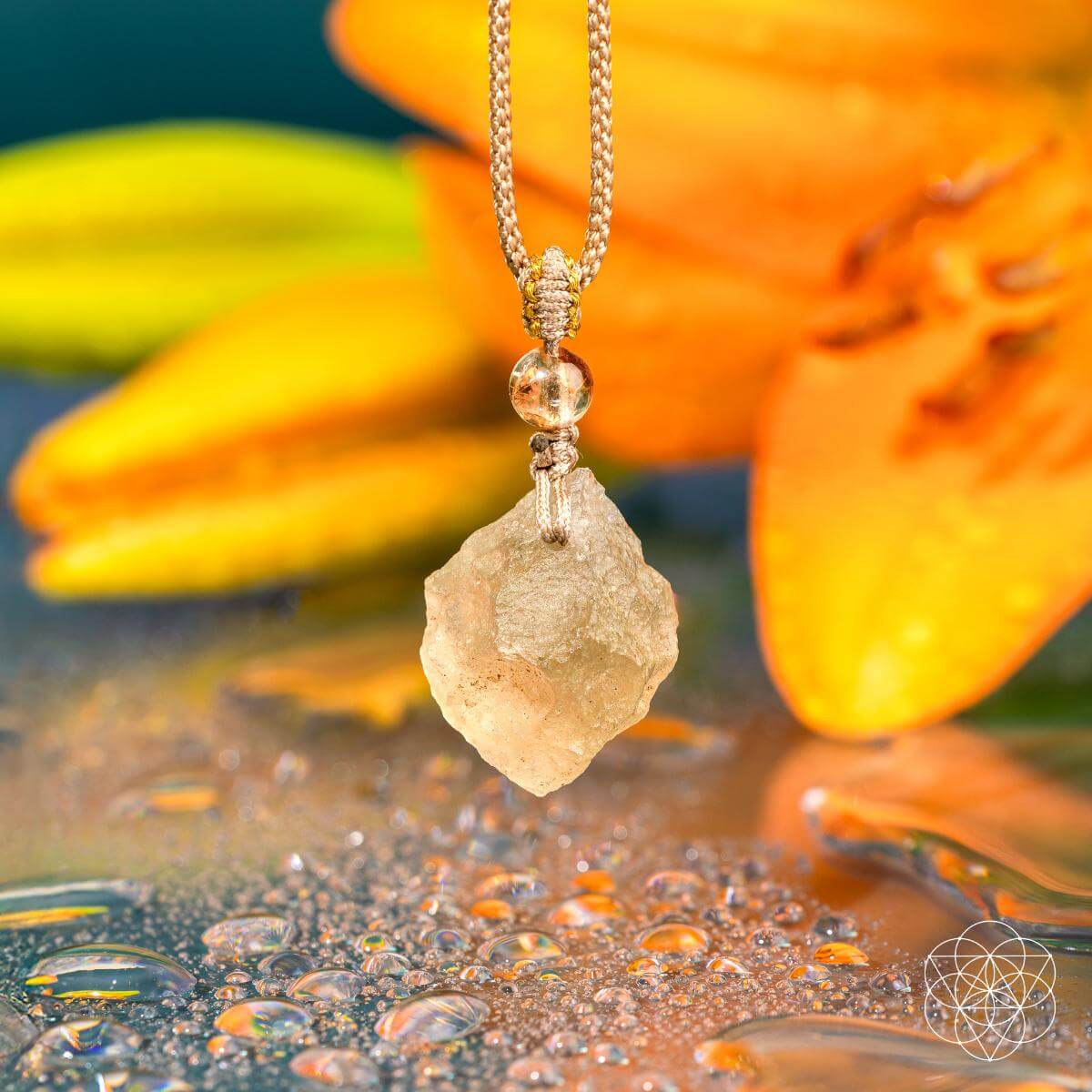 The Destiny Relic – Libyan Desert Glass Pendant - Conscious Items