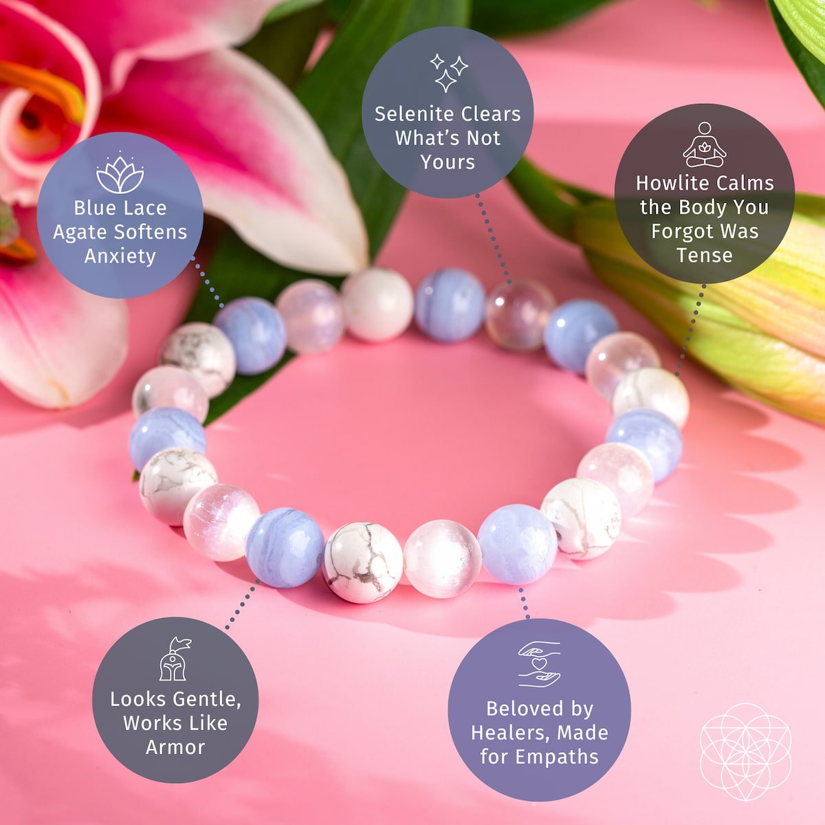 The Empath’s Trio - Daily Reset Bracelet - Conscious Items