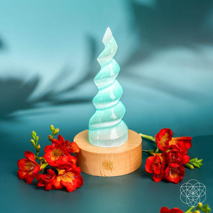 Therapy By Light - Selenite Flame Lamp - Conscious Items