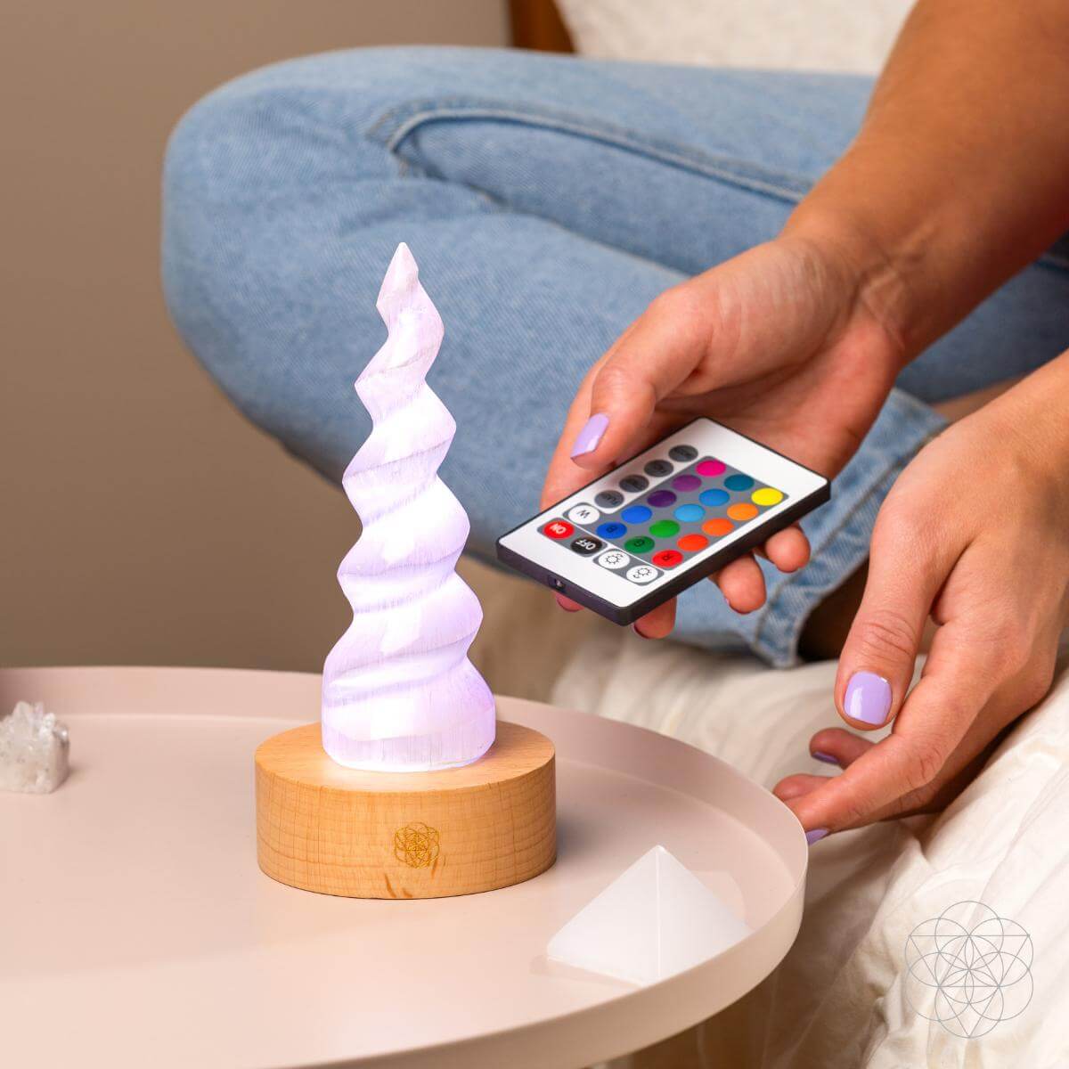 Therapy By Light - Selenite Flame Lamp - Conscious Items