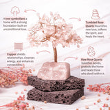 Thumbnail for Home Sweet Home - Feng Shui Rose Quartz Tree