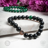 Thumbnail for black and green crystal bracelets