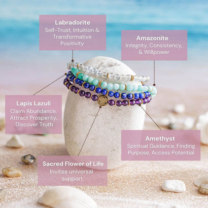 natural crystal bracelets
