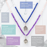 Thumbnail for Ancient Healing: Buddha Necklace of Sacred Protection