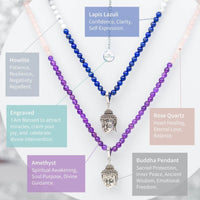 Ancient Healing: Buddha Necklace of Sacred Protection