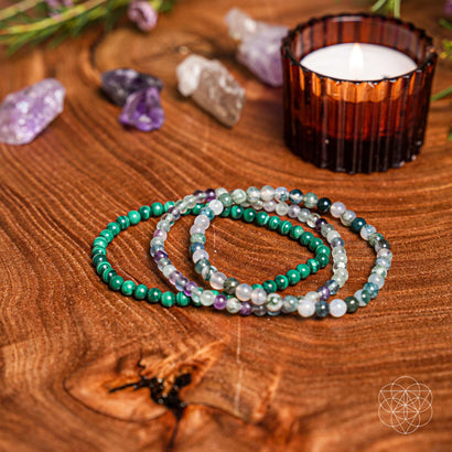 healing crystal bracelets