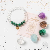 crystal bracelet for scorpio