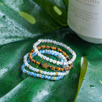 aquamarine crystal bracelets